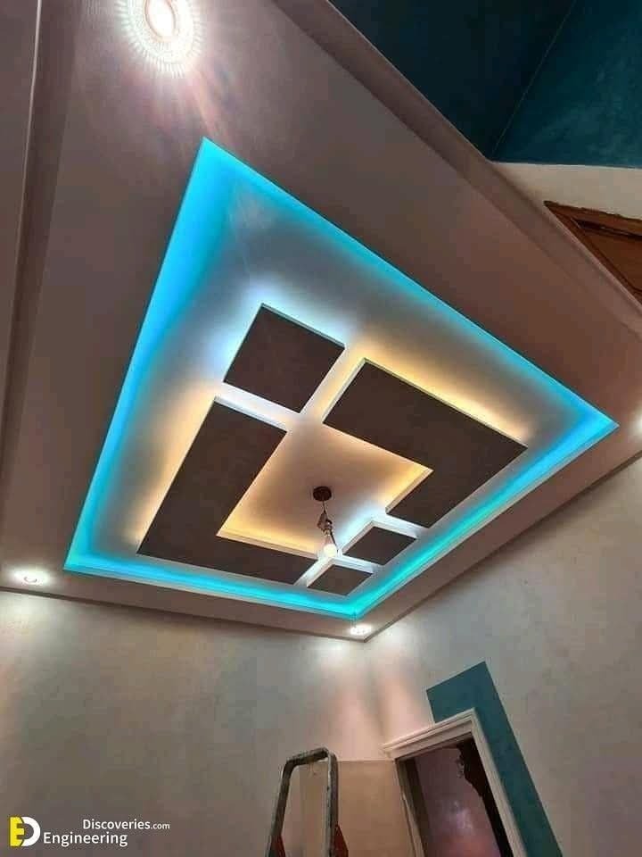 Gypsum false ceiling by secure home painting